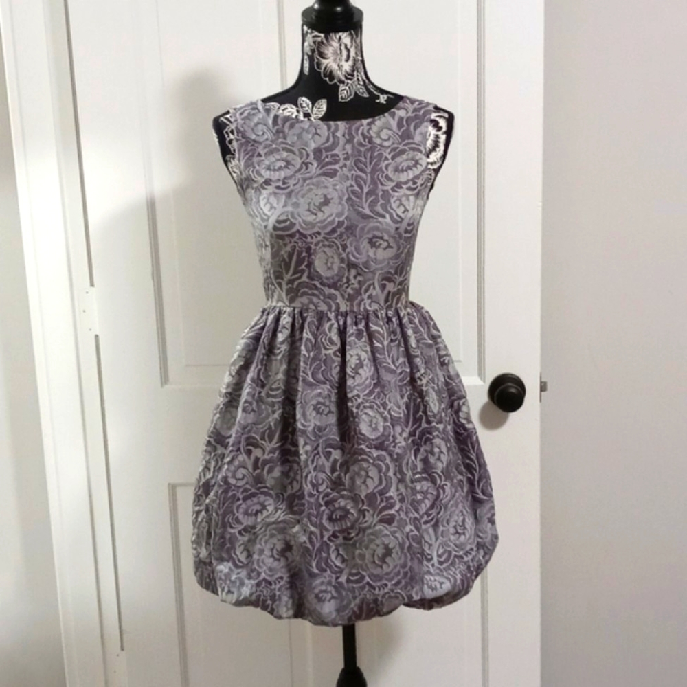 🆕 💎Kate Spade💎 - Gray Arlene Bubble Dress